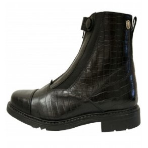 Ridestvler i lder med croco look 