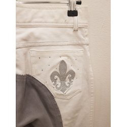 Hvid ridebuks fra IR "Lillylove" str 164