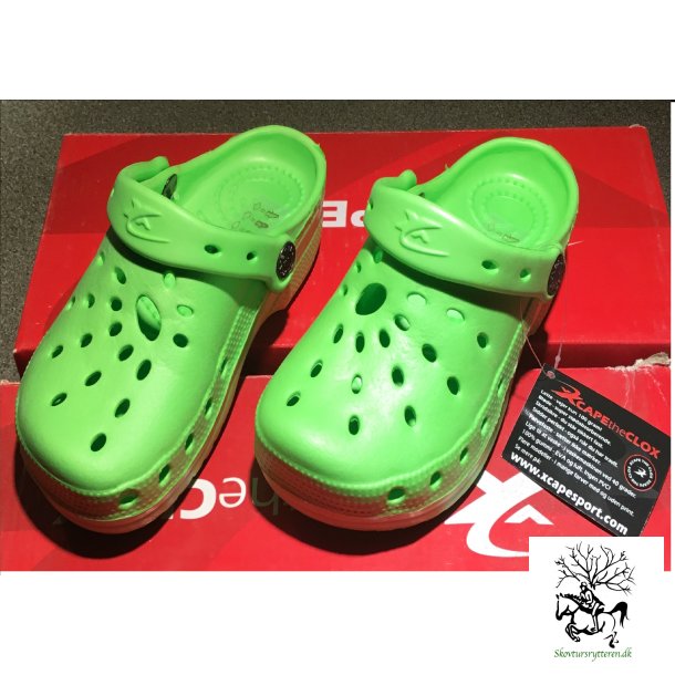 Clogs  "X-cape the clox" pink eller lime 28-35