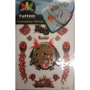 Telefon og I-Pat Klistermrker i tyndt gummi 