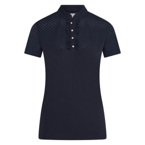 T-shirt fra IR  med flot mnster og knapper 