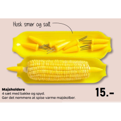 Majskolpeholdere  med 4 st gafler pakke med 4 st