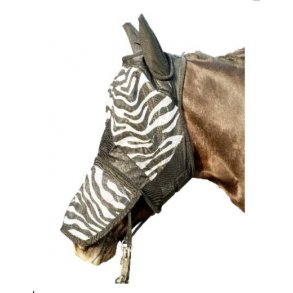 Fluemaske Zebra med nsbeskyttelse fra HKM 