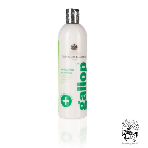 Gallop Shampoo til sensitiv og tr hud, klestillende og beroligende "Medicated shampoo"