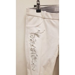 Ridebukser med broderi og fuldskind fra ELT "Merkur" 