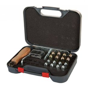 Mordax st med etui fra HKM 3/8 med 30dele