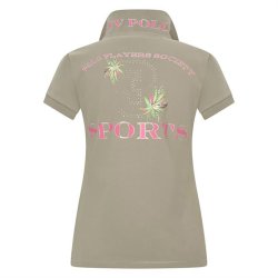 Polo T-shirt fra HV Polo "Favouritas Palms" Stvet grn