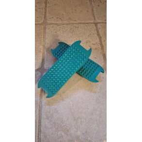 Stigb�jlepad 12 cm turkis 