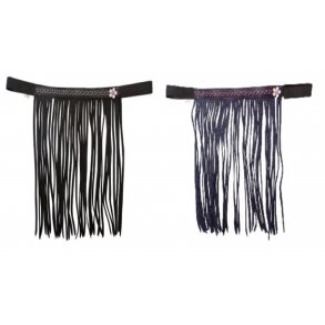 Fluepandebnd med blomster dekoration