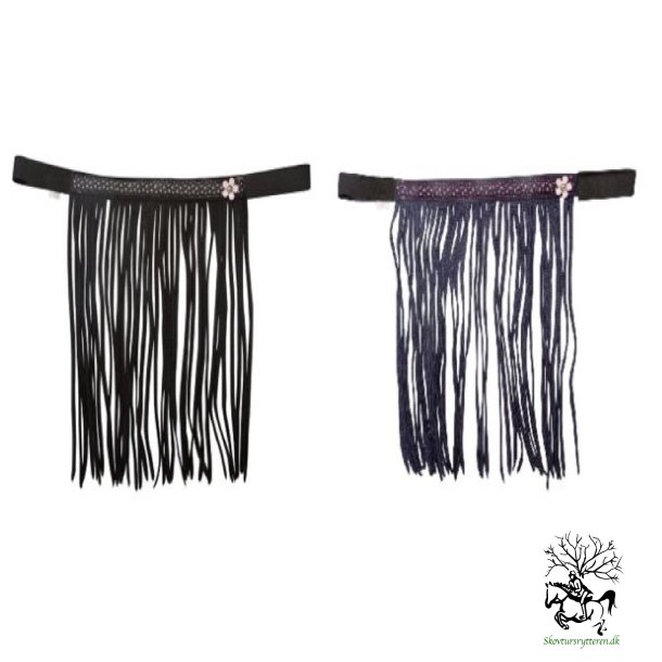 Fluepandebnd med blomster dekoration