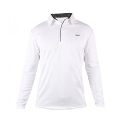 Stvnebluse til Herre fra QHP "Luke" hvid