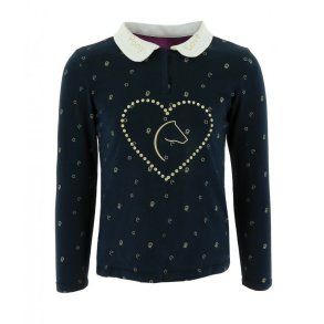 Polo trje til piger str. 116 fra Euqi-kids