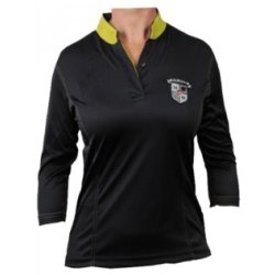 T-shirt med 3/4 rme fra Mink Horse  "dry-fit" sort eller hvid