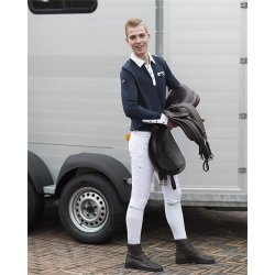 Stvne bluse til herre fra QHP "Ralph" hvid eller bl