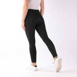 Ridetights med sorte sten og mobil lomme og full grib fra Easy Rider