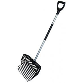 RYUM - Dyb spngrev med hndtag i brudsikkert plast - Sort