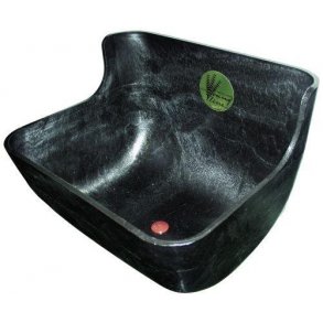 Foder Trug /krybber med aflbsprop i sort