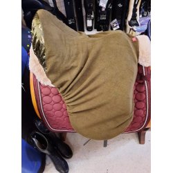 Sadelovertrk i bld fleece fra IR "Ambient - Hide and Ride"