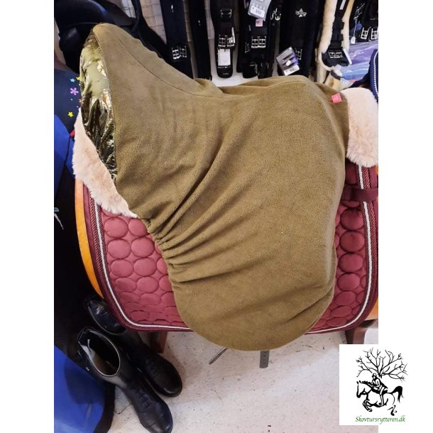 Sadelovertrk i bld fleece fra IR "Ambient - Hide and Ride"