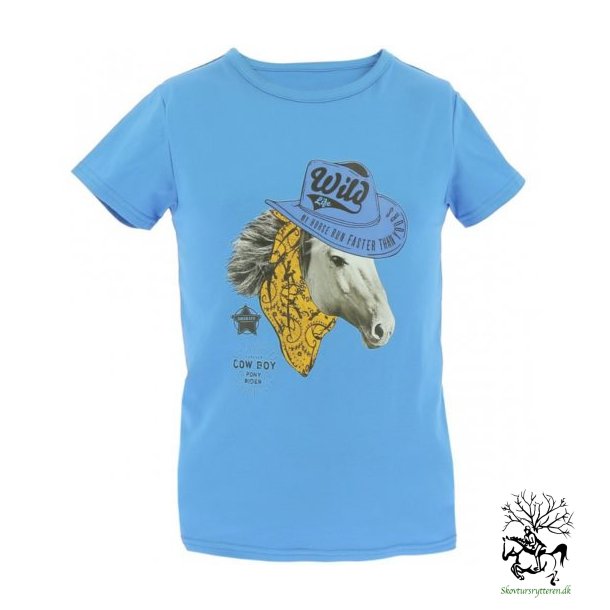 T-shirt med Sheriff hest "cowboy"
