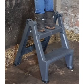 Stige foldbar fra IR til stald og fold isr nr du stiger p hesten