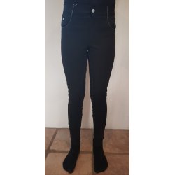 Ridebukser fuldskind "Flower Power" sort