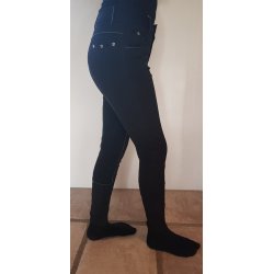 Ridebukser fuldskind "Flower Power" sort