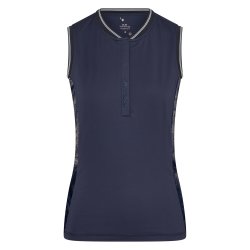 Top Fra IR i Tech stof "Sporty Royalty" navy bl