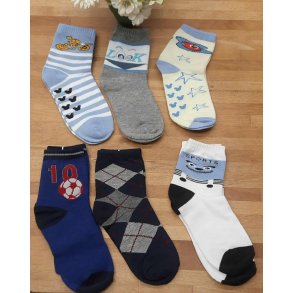 Brnestrmper 6 pk. str. 35-38