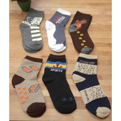 Brnestrmper 6 pk. str. 35-38