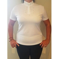 Stvne bluse med blomster fra IR