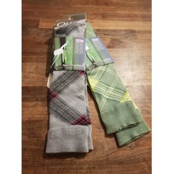 Ridestrmper i Bambus fibre Gr eller Grn tern