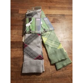 Ridestrmper i Bambus fibre Gr eller Grn tern