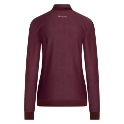 HV Polo Tech cardigan "Teddy" bordeaux