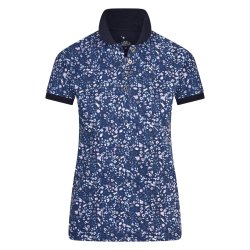 Polo T-Shirt fra IR "Ambient - Navy Bloom" Mandy