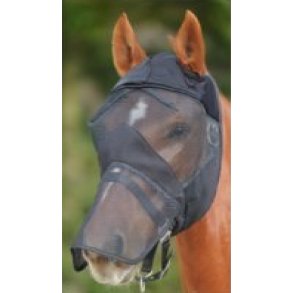 Fluemaske uden rer med nseklap og UV filter, ekstra bld foring og finmasket 