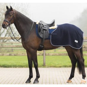  Lndedkken i uld Fra QHP i Navy Bl