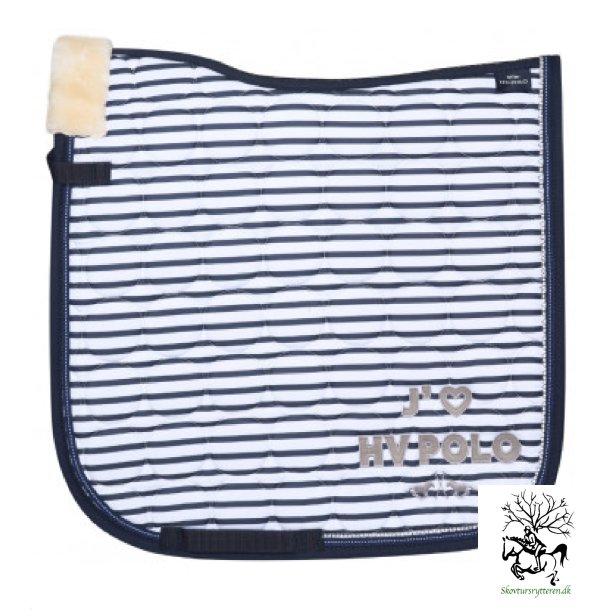 HV Polo 17" dressurunderlag i maritimt look "Jadore"