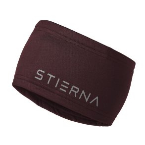 Pandebnd fra Stierna med reflex logo i  farven morbr 