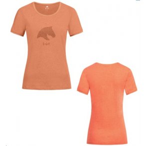  T-shirt med krystal hestehoved fra ELT 