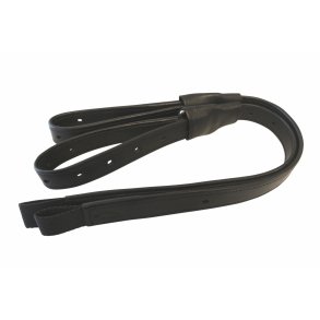 Webbers / Stigremme i lder fra Hilbar - sort