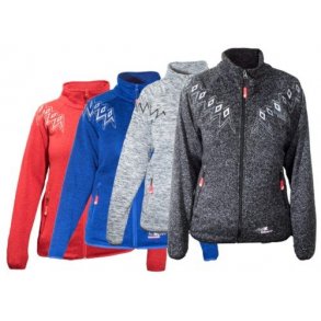 Karlslund Flecce Cardigan. Reykur 