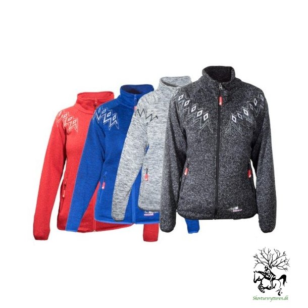 Karlslund Flecce Cardigan. Reykur 